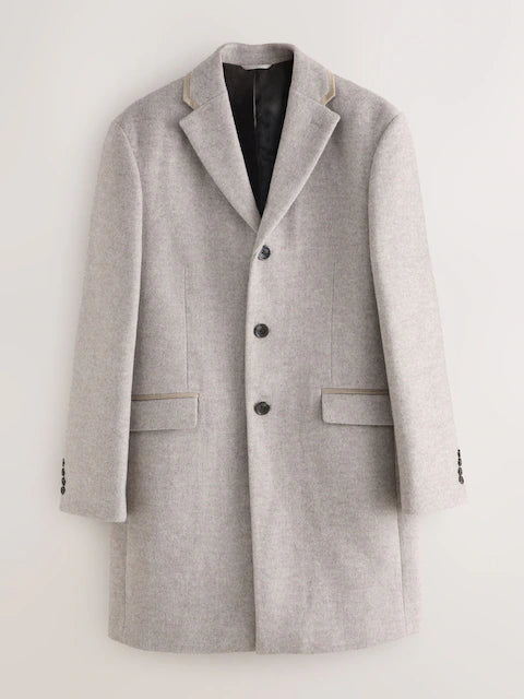 Regular Fit Epsom Overcoat